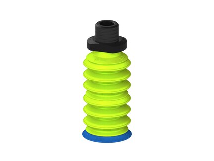 Przysawka piGRIP warga standard Ø35 mm, TPE 50°, 6 mieszków (3+3), podstawa typ 1, NPT 3/8" zew., (G.S35T50.B6.S1.NT38M.00) (9926832) - Piab