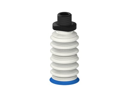 Przysawka piGRIP warga standard Ø35 mm, TPE 50°, 6 mieszków, (3+3), podstawa typ 1, NPT 3/8" zew.,, FDA (G.S35T50.B6.S1.NT38M.00.FDA) (9926943) - Piab