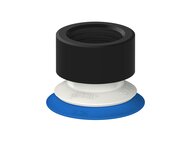 Przysawka piGRIP warga standard Ø35 mm, TPE 50°, bez mieszków, podstawa typ 1, G1/2" wew., filtr siatkowy, FDA (G.S35T50.F.S1.G12F.01.FDA) (9909970) - Piab