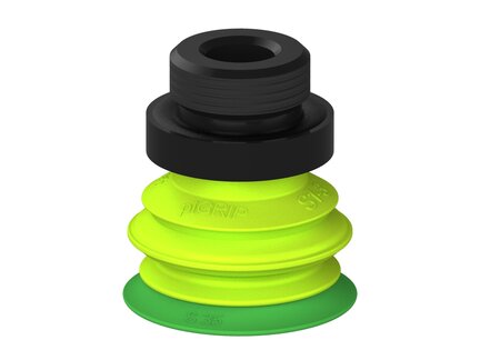 Przysawka piGRIP warga standard Ø35 mm, TPE 60°, 1 mieszek, podstawa typ 1, G1/2" zew., (G.S35T60.B1.S1.G12M.00) (9933680) - Piab