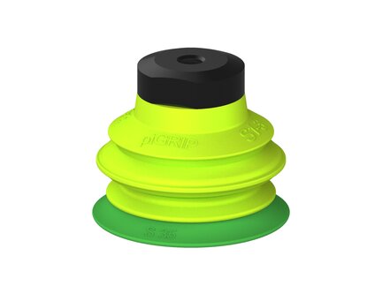 Przysawka piGRIP warga standard Ø35 mm, TPE 60°, 1 mieszek, podstawa typ 1, (G.S35T60.B1.S1.MM5F.00) (9903980) - Piab