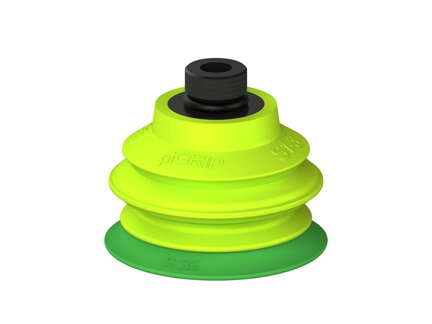 Przysawka piGRIP warga standard Ø35 mm, TPE 60°, 1 mieszek, podstawa typ 1, (G.S35T60.B1.S1.G18MR.00) (9930188) - Piab