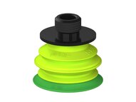 Przysawka piGRIP warga standard Ø35 mm, TPE 60°, 1 mieszek, podstawa typ 1, gwint niski G1/4" zew., filtr siatkowy (G.S35T60.B1.S1.GL14M.01) (9903298) - Piab