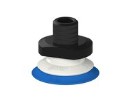 Przysawka piGRIP warga standard Ø35 mm, TPE 50°, bez mieszków, podstawa typ 1, NPT 1/4" zew., filtr siatkowy, FDA (G.S35T50.F.S1.NT14M.01.FDA) (9945660) - Piab