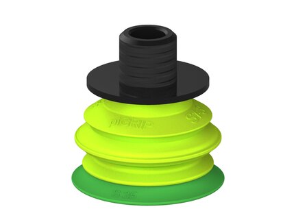 Przysawka piGRIP warga standard Ø35 mm, TPE 60°, 1 mieszek, podstawa typ 1, gwint niski NPT 1/4" zew., (G.S35T60.B1.S1.NTL14M.00) (9961236) - Piab