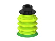 Przysawka piGRIP warga standard Ø35 mm, TPE 60°, 3 mieszki, podstawa typ 1, gwint niski G3/8" zew., (G.S35T60.B3.S1.GL38M.00) (9903023) - Piab