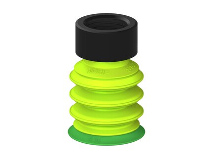 Przysawka piGRIP warga standard Ø35 mm, TPE 60°, 3 mieszki, podstawa typ 1, G1/2" wew., (G.S35T60.B3.S1.G12F.00) (9904022) - Piab