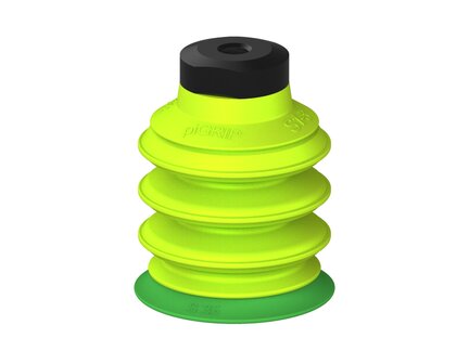 Przysawka piGRIP warga standard Ø35 mm, TPE 60°, 3 mieszki, podstawa typ 1, (G.S35T60.B3.S1.MM6F.00) (9959373) - Piab