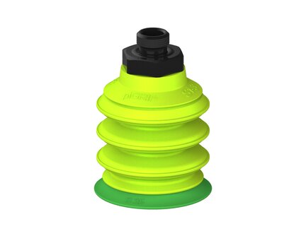 Przysawka piGRIP warga standard Ø35 mm, TPE 60°, 3 mieszki, podstawa typ 1, G1/8" zew., piSAVE 03/60 (G.S35T60.B3.S1.G18M.16) (9910527) - Piab