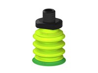 Przysawka piGRIP warga standard Ø35 mm, TPE 60°, 3 mieszki, podstawa typ 1, NPT 1/4" zew., filtr siatkowy (G.S35T60.B3.S1.NT14M.01) (9931721) - Piab