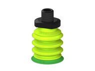 Przysawka piGRIP warga standard Ø35 mm, TPE 60°, 3 mieszki, podstawa typ 1, NPT 1/4" zew., filtr siatkowy (G.S35T60.B3.S1.NT14M.01) (9931721) - Piab