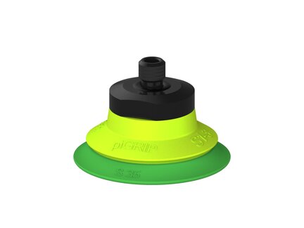Przysawka piGRIP warga standard Ø35 mm, TPE 60°, bez mieszków, podstawa typ 1, M6 zew., (G.S35T60.F.S1.MM6M.00) (9907470) - Piab