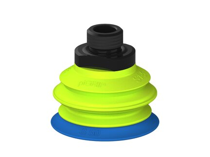 Przysawka piGRIP warga standard Ø50 mm, TPE 50°, 1 mieszek, podstawa typ 1, G3/8" zew., piSAVE 04/60 (G.S50T50.B1.S1.G38M.14) (9910312) - Piab