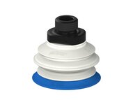 Przysawka piGRIP warga standard Ø50 mm, TPE 50°, 1 mieszek, podstawa typ 1, G3/8" zew., filtr siatkowy, FDA (G.S50T50.B1.S1.G38M.01.FDA) (9903829) - Piab