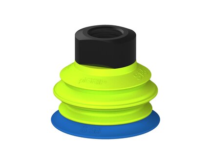 Przysawka piGRIP warga standard Ø50 mm, TPE 50°, 1 mieszek, podstawa typ 1, G3/8" wew., (G.S50T50.B1.S1.G38F.00) (9903810) - Piab