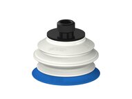 Przysawka piGRIP warga standard Ø50 mm, TPE 50°, 1 mieszek, podstawa typ 1, gwint niski G1/4" zew., filtr siatkowy, FDA (G.S50T50.B1.S1.GL14M.01.FDA) (9920642) - Piab