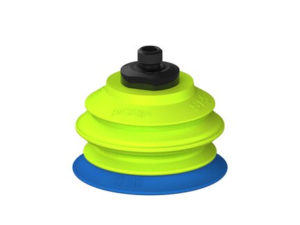 Przysawka piGRIP warga standard Ø50 mm, TPE 50°, 1 mieszek, podstawa typ 1, gwint M8x1 zew., (G.S50T50.B1.S1.MMF8M.00) (9932413) - Piab