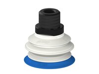 Przysawka piGRIP warga standard Ø50 mm, TPE 50°, 1 mieszek, podstawa typ 1, NPT 1/2" zew., piSAVE, dławik 0,7 mm, dysk filtracyjny, FDA (G.S50T50.B1.S1.NT12M.06.FDA) (9935098) - Piab