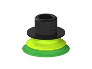 Przysawka piGRIP warga standard Ø35 mm, TPE 60°, bez mieszków, podstawa typ 1, gwint niski NPT 3/8" zew., (G.S35T60.F.S1.NTL38M.00) (9919453) - Piab