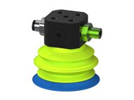 Przysawka piGRIP warga standard Ø50 mm, TPE 50°, 1 mieszek, podstawa typ 1, COAX in piGRIP, dod. wys. przepływ podciśnienia, (G.S50T50.B1.S1.CTX.00) (9918310) - Piab