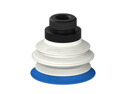 Przysawka piGRIP warga standard Ø50 mm, TPE 50°, 1 mieszek, podstawa typ 1, G1/2" zew.,, FDA (G.S50T50.B1.S1.G12M.00.FDA) (9950890) - Piab