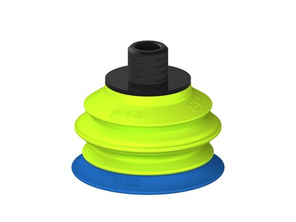 Przysawka piGRIP warga standard Ø50 mm, TPE 50°, 1 mieszek, podstawa typ 1, gwint niski NPT 1/4" zew., (G.S50T50.B1.S1.NTL14M.00) (9941635) - Piab