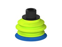 Przysawka piGRIP warga standard Ø50 mm, TPE 50°, 1 mieszek, podstawa typ 1, gwint niski NPT 3/8" zew., filtr siatkowy (G.S50T50.B1.S1.NTL38M.01) (9915640) - Piab
