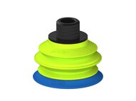 Przysawka piGRIP warga standard Ø50 mm, TPE 50°, 1 mieszek, podstawa typ 1, gwint niski NPT 3/8" zew., filtr siatkowy (G.S50T50.B1.S1.NTL38M.01) (9915640) - Piab