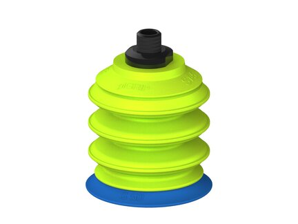 Przysawka piGRIP warga standard Ø50 mm, TPE 50°, 3 mieszki, podstawa typ 1, NPT 1/8" zew., (G.S50T50.B3.S1.NT18M.00) (9914082) - Piab