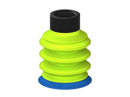 Przysawka piGRIP warga standard Ø50 mm, TPE 50°, 3 mieszki, podstawa typ 1, G1/2" wew., (G.S50T50.B3.S1.G12F.00) (9917457) - Piab