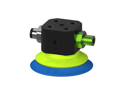 Przysawka piGRIP warga standard Ø50 mm, TPE 50°, bez mieszków, podstawa typ 1, (G.S50T50.F.S1.CXiX.00) (9939011) - Piab
