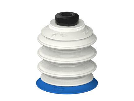 Przysawka piGRIP warga standard Ø50 mm, TPE 50°, 3 mieszki, podstawa typ 1, NPSF 1/8" wew.,, FDA (G.S50T50.B3.S1.NS18F.00.FDA) (9937685) - Piab