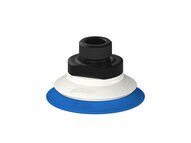 Przysawka piGRIP warga standard Ø50 mm, TPE 50°, bez mieszków, podstawa typ 1, G3/8" zew., filtr siatkowy, FDA (G.S50T50.F.S1.G38M.01.FDA) (9913084) - Piab