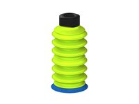 Przysawka piGRIP warga standard Ø50 mm, TPE 50°, 6 mieszków (3+3), podstawa typ 1, NPSF 3/8" wew., filtr siatkowy (G.S50T50.B6.S1.NS38F.01) (9944091) - Piab