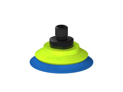 Przysawka piGRIP warga standard Ø50 mm, TPE 50°, bez mieszków, podstawa typ 1, gwint M10 zew., (G.S50T50.F.S1.MM10M.00) (9904859) - Piab
