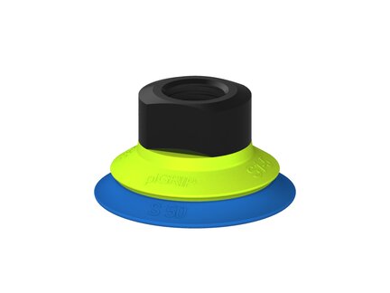 Przysawka piGRIP warga standard Ø50 mm, TPE 50°, bez mieszków, podstawa typ 1, NPSF 3/8" wew., (G.S50T50.F.S1.NS38F.00) (9973005) - Piab