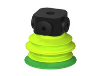 Przysawka piGRIP warga standard Ø50 mm, TPE 60°, 1 mieszek, podstawa typ 1, NPSF 5x1/8" wew., filtr siatkowy (G.S50T60.B1.S1.NS518F.01) (9905442) - Piab