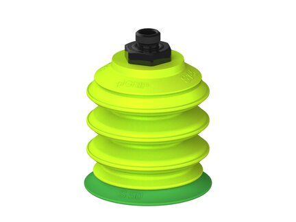 Przysawka piGRIP warga standard Ø50 mm, TPE 60°, 3 mieszki, podstawa typ 1, G1/8" zew., (G.S50T60.B3.S1.G18M.00) (9903080) - Piab