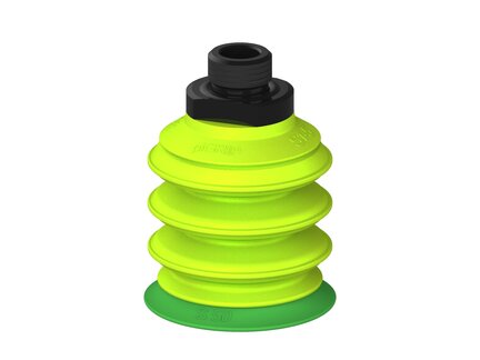 Przysawka piGRIP warga standard Ø50 mm, TPE 60°, 3 mieszki, podstawa typ 1, G3/8" zew., (G.S50T60.B3.S1.G38M.00) (9902955) - Piab