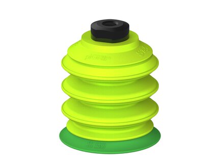 Przysawka piGRIP warga standard Ø50 mm, TPE 60°, 3 mieszki, podstawa typ 1, (G.S50T60.B3.S1.MM8F.00) (9949812) - Piab