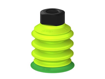 Przysawka piGRIP warga standard Ø50 mm, TPE 60°, 3 mieszki, podstawa typ 1, (G.S50T60.B3.S1.MMF16F.00) (9911694) - Piab