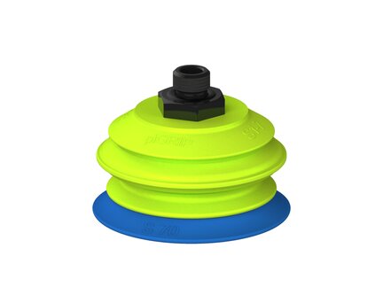 Przysawka piGRIP warga standard Ø70 mm, TPE 50°, 1 mieszek, podstawa typ 1, G1/4" zew., piSAVE 04/60 (G.S70T50.B1.S1.G14M.14) (9908044) - Piab