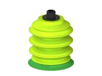Przysawka piGRIP warga standard Ø50 mm, TPE 60°, 3 mieszki, podstawa typ 1, gwint niski NPT 1/8" zew., (G.S50T60.B3.S1.NTL18M.00) (9911345) - Piab