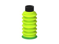 Przysawka piGRIP warga standard Ø50 mm, TPE 60°, 6 mieszków (3+3), podstawa typ 1, G1/2" wew., (G.S50T60.B6.S1.G12F.00) (9931016) - Piab