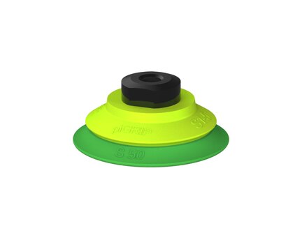Przysawka piGRIP warga standard Ø50 mm, TPE 60°, bez mieszków, podstawa typ 1, (G.S50T60.F.S1.MM8F.00) (9904517) - Piab