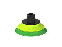 Przysawka piGRIP warga standard Ø50 mm, TPE 60°, bez mieszków, podstawa typ 1, gwint niski NPT 1/4" zew., filtr siatkowy (G.S50T60.F.S1.NTL14M.01) (9903595) - Piab