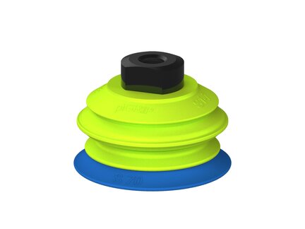 Przysawka piGRIP warga standard Ø70 mm, TPE 50°, 1 mieszek, podstawa typ 1, gwint UNC 1/2" wew., (G.S70T50.B1.S1.U12F.00) (9960270) - Piab
