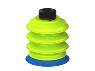 Przysawka piGRIP warga standard Ø70 mm, TPE 50°, 3 mieszki, podstawa typ 1, G3/8" wew., filtr siatkowy (G.S70T50.B3.S1.G38F.01) (9903783) - Piab