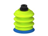 Przysawka piGRIP warga standard Ø70 mm, TPE 50°, 3 mieszki, podstawa typ 1, G1/2" zew., dysk filtracyjny (G.S70T50.B3.S1.G12M.02) (9951953) - Piab