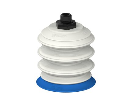Przysawka piGRIP warga standard Ø70 mm, TPE 50°, 3 mieszki, podstawa typ 1, G1/4" zew., piSAVE 04/60 (G.S70T50.B3.S1.G14M.14.FDA) (9949214) - Piab